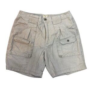 Red Head Cargo Work Utility Shorts Men's Size 36 Sand Beige